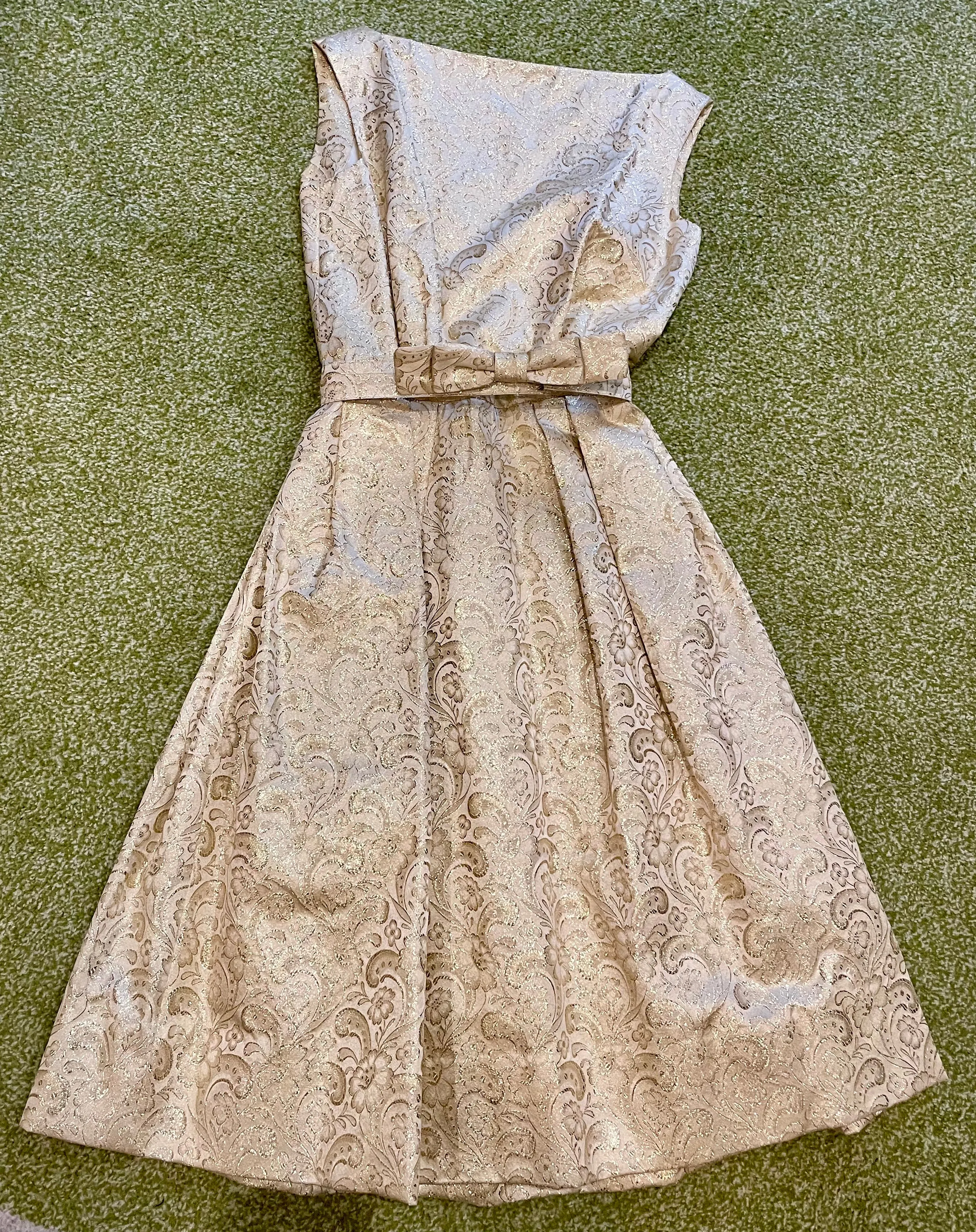 1950's Gold Dress