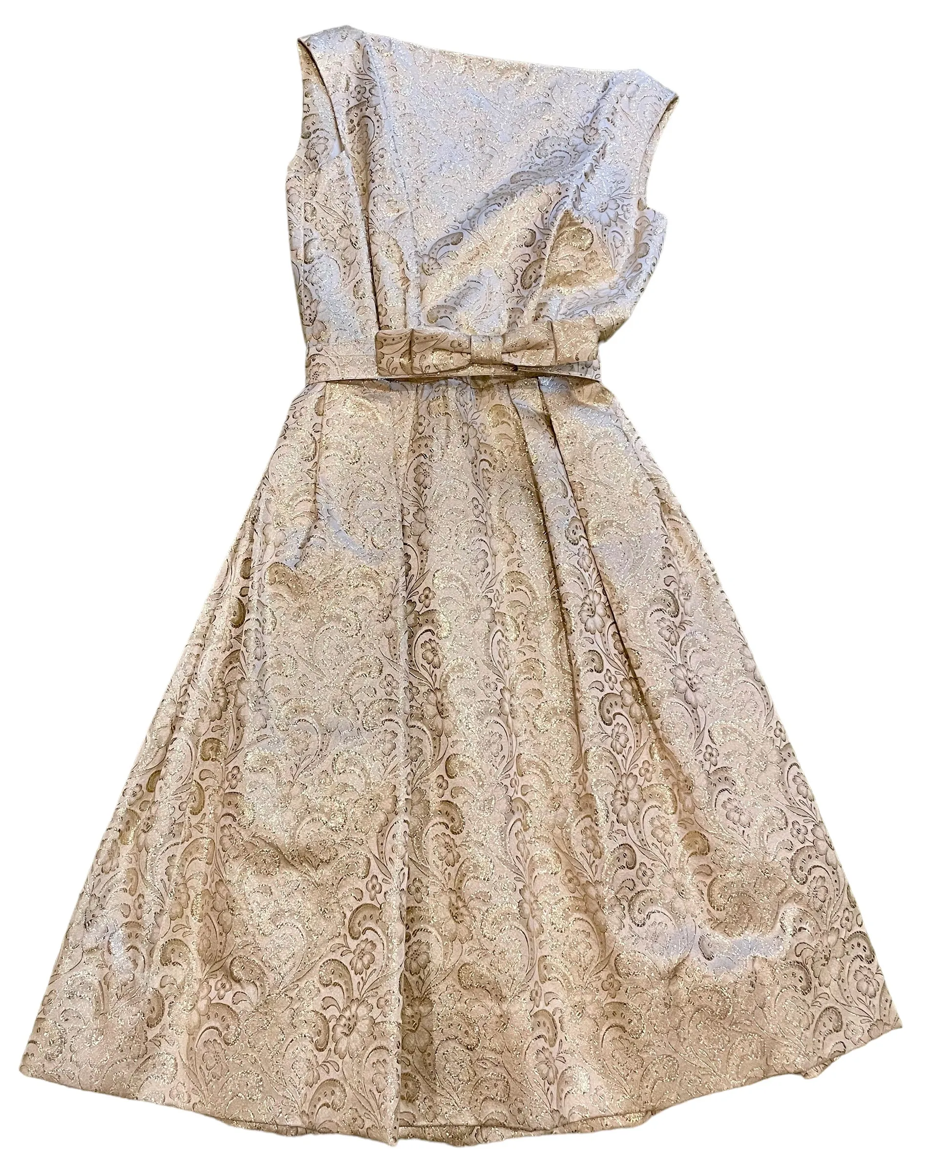 1950's Gold Dress