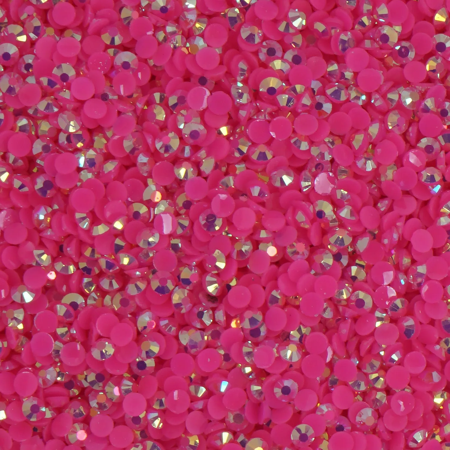 2/3/4/5/6MM Color AB Resin Rhinestones Non Hot Fix Crystal Craft for Nail Art 1000pcs/10000pcs 10366