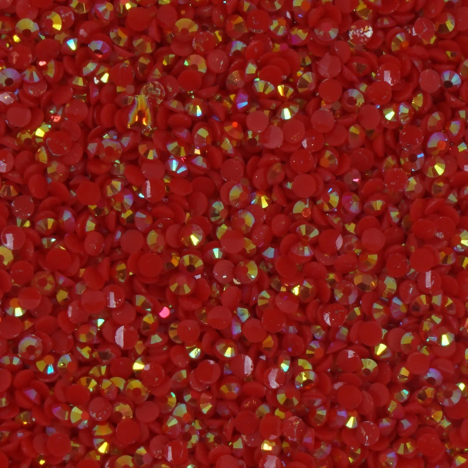 2/3/4/5/6MM Color AB Resin Rhinestones Non Hot Fix Crystal Craft for Nail Art 1000pcs/10000pcs 10366