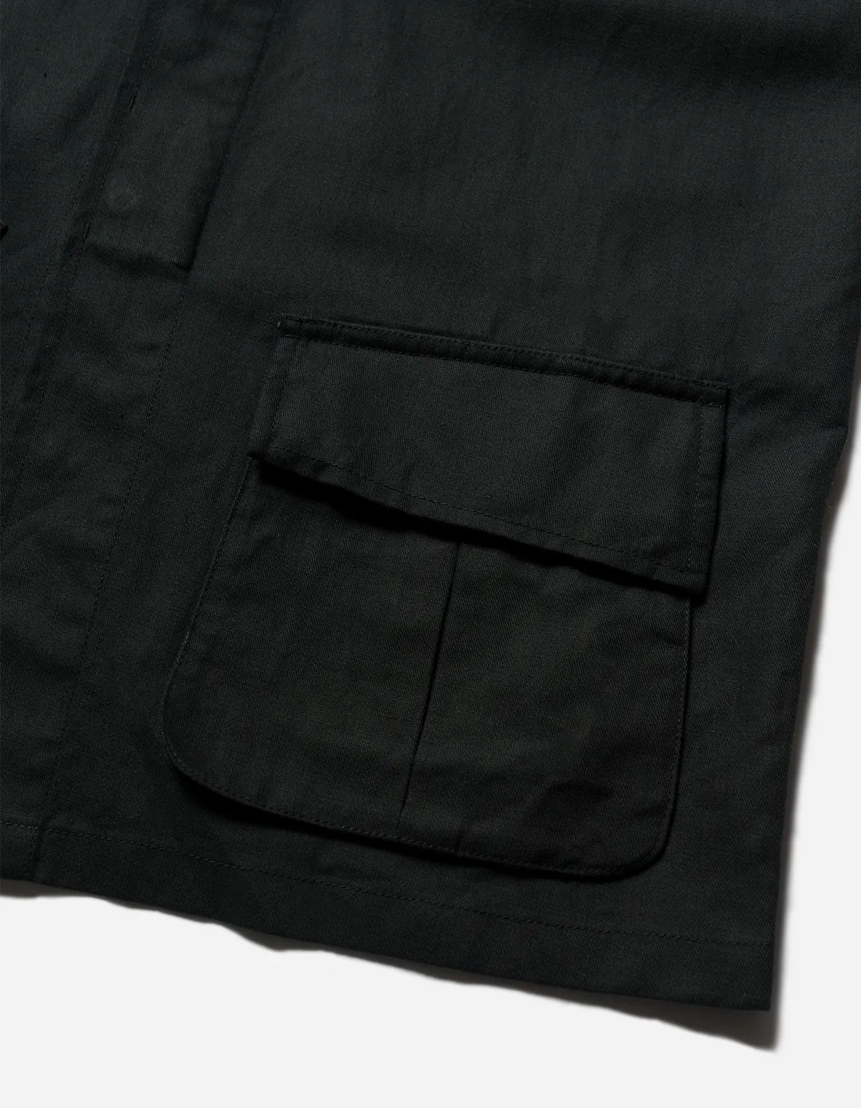 5200 Hemp Jungle Utility Jacket Black