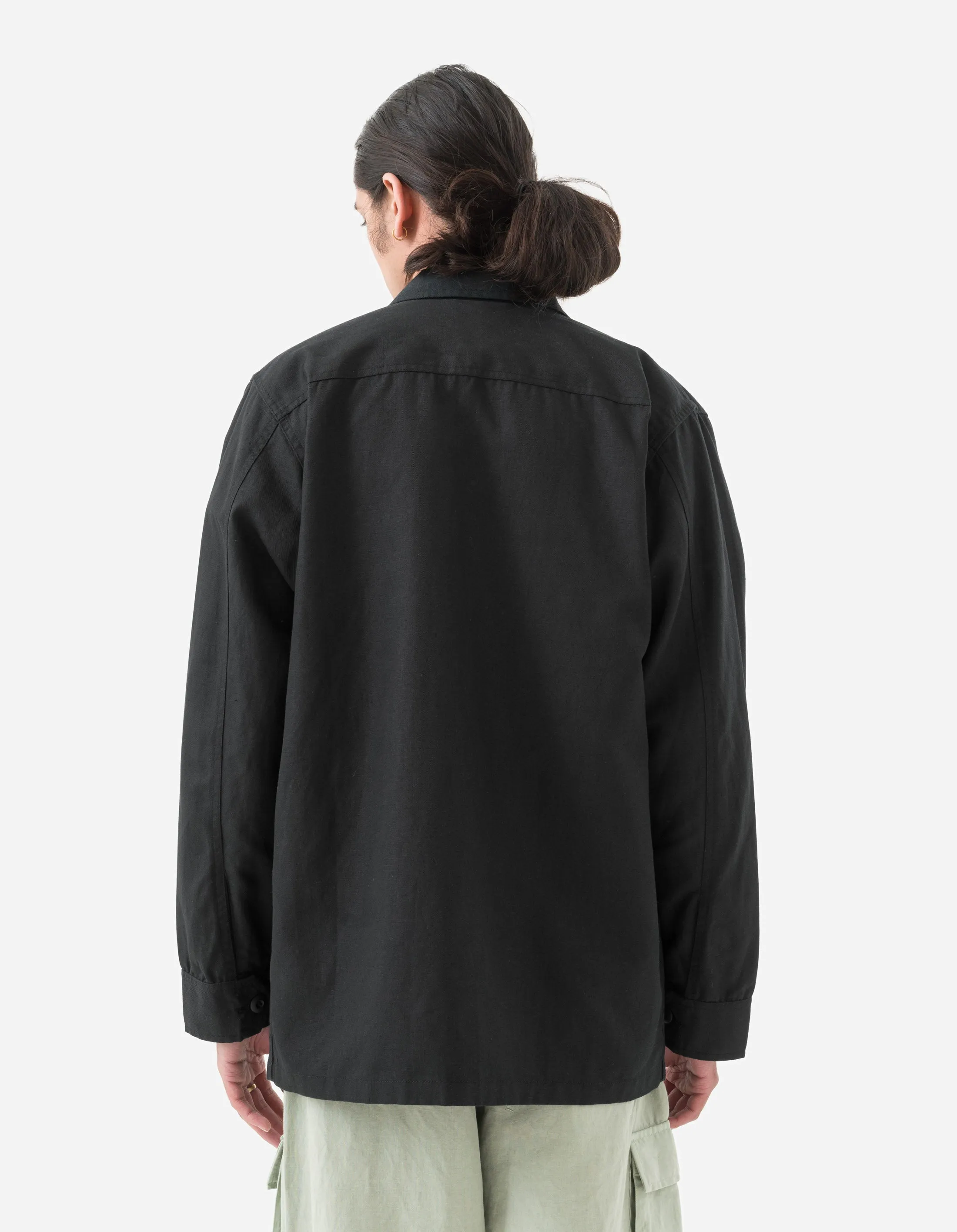 5200 Hemp Jungle Utility Jacket Black