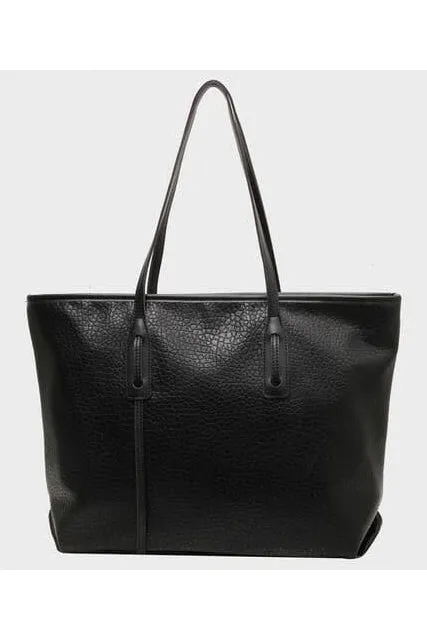 Avril PU Leather Tote Bag