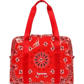 BANDANA TARP S DUFFLE BAG-RED