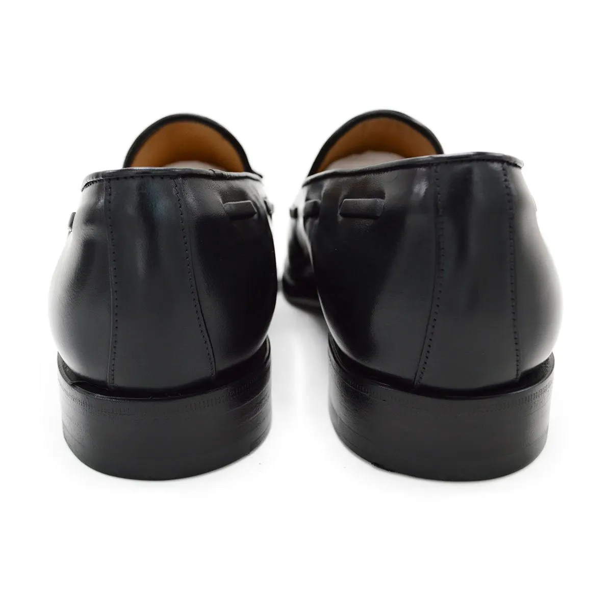 Berwick 1707 Premium Grade Cordovan Tasselled loafer (8491) -Black