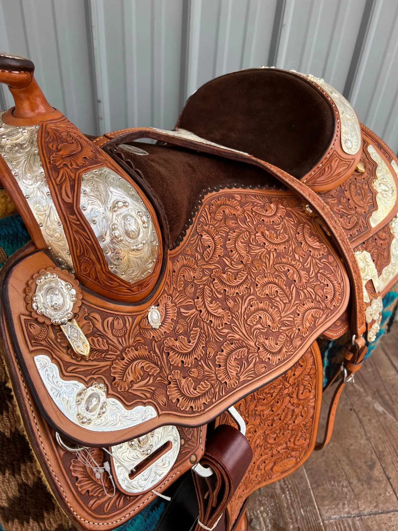 Billy Cook Show Saddle 15.5" Show Saddle