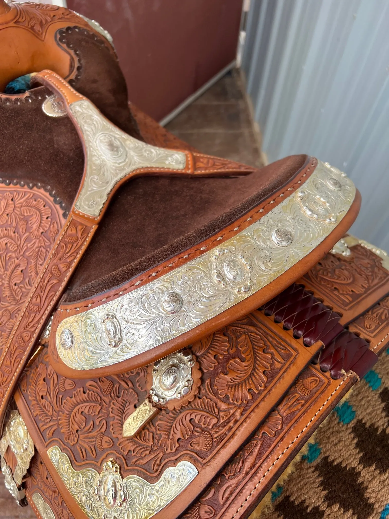 Billy Cook Show Saddle 15.5" Show Saddle