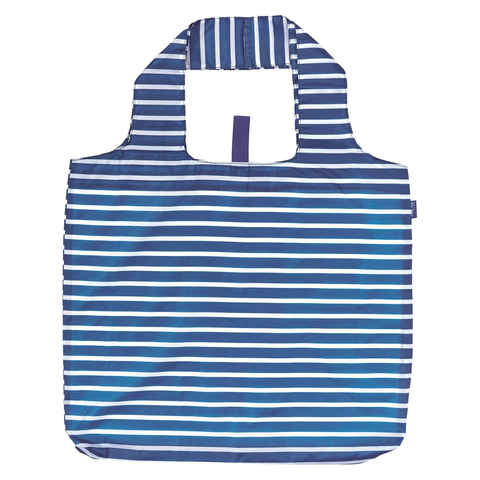 Breton Navy Stripe Blu Reusable Shopping Bag