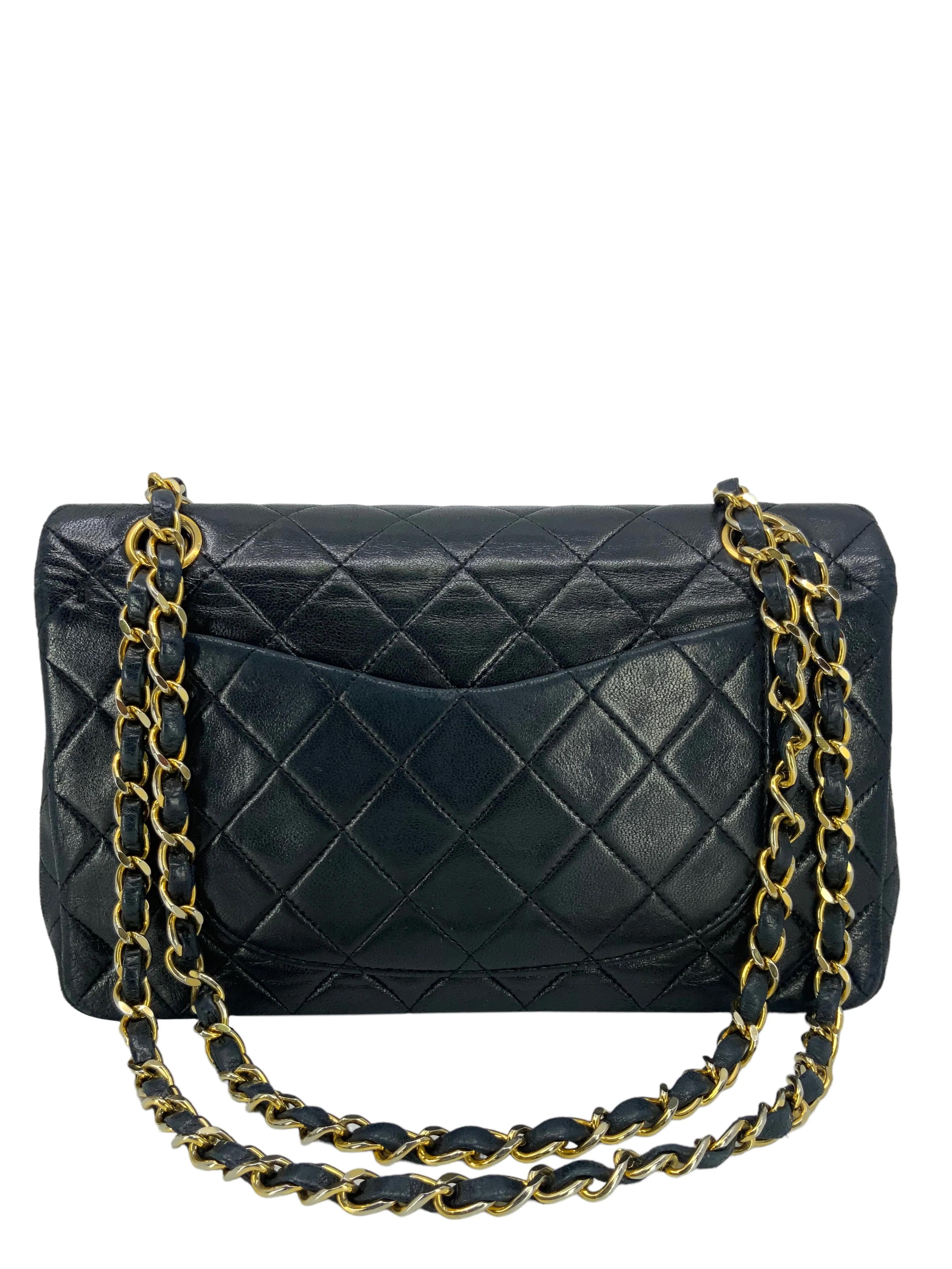 Chanel Quilted Lambskin Small Classic Double Flap Bag