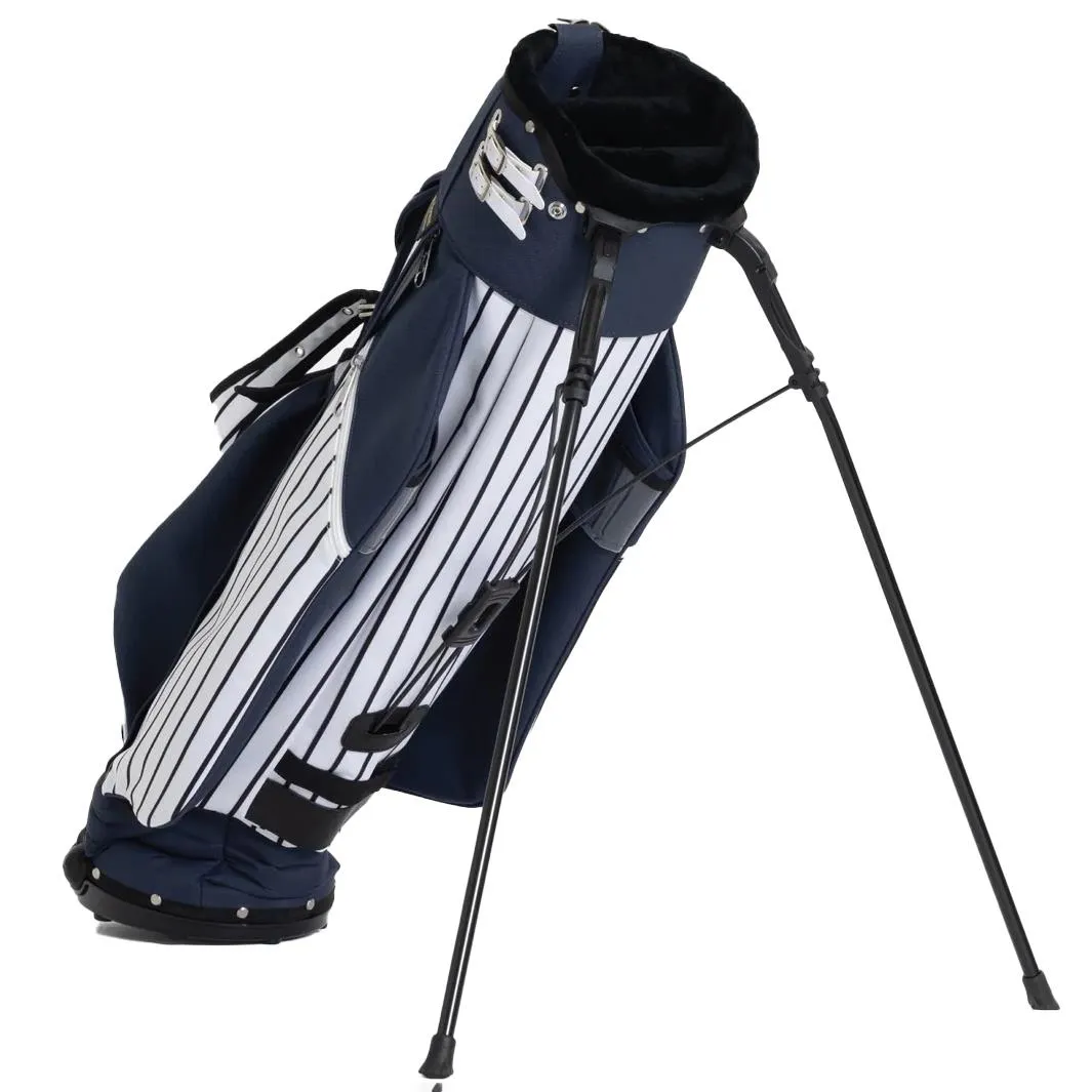 Classic Stand Bag Navy Pinstripe - 2024