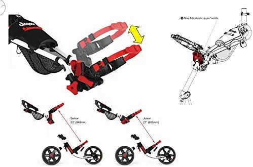 Clicgear Golf 3-Wheel Push Cart Model 4.0