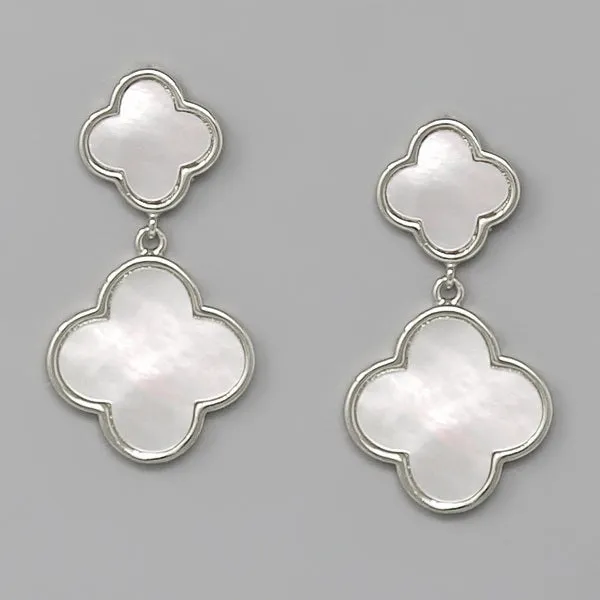 Clover Drop Earrings