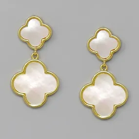 Clover Drop Earrings