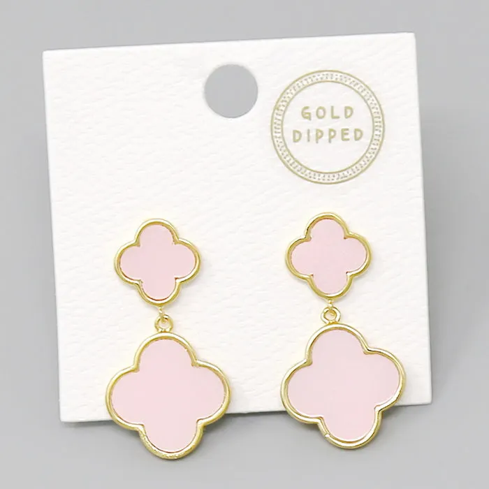 Clover Drop Earrings