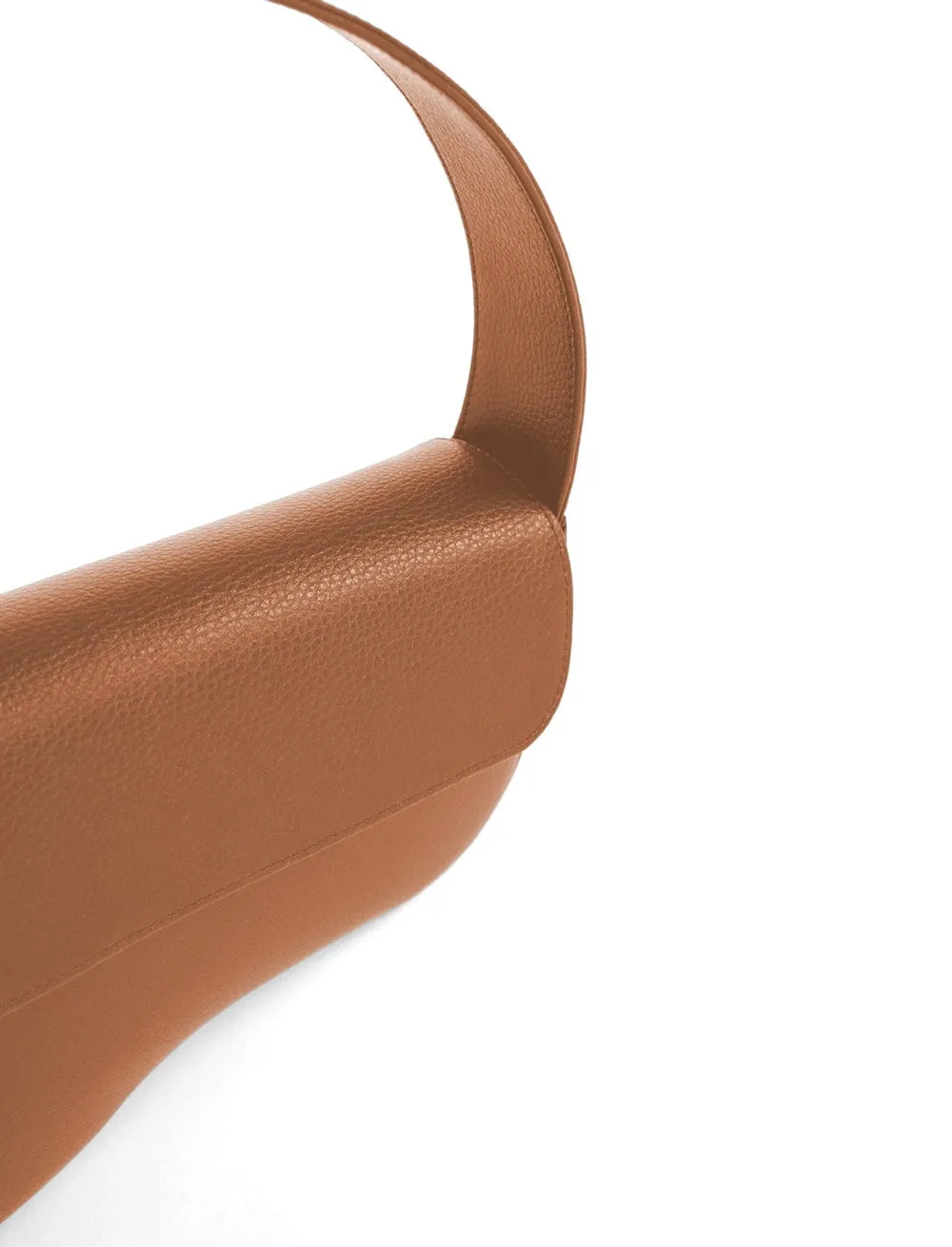 Clover MIRUM Vegan Leather Saddle Bag | Walnut