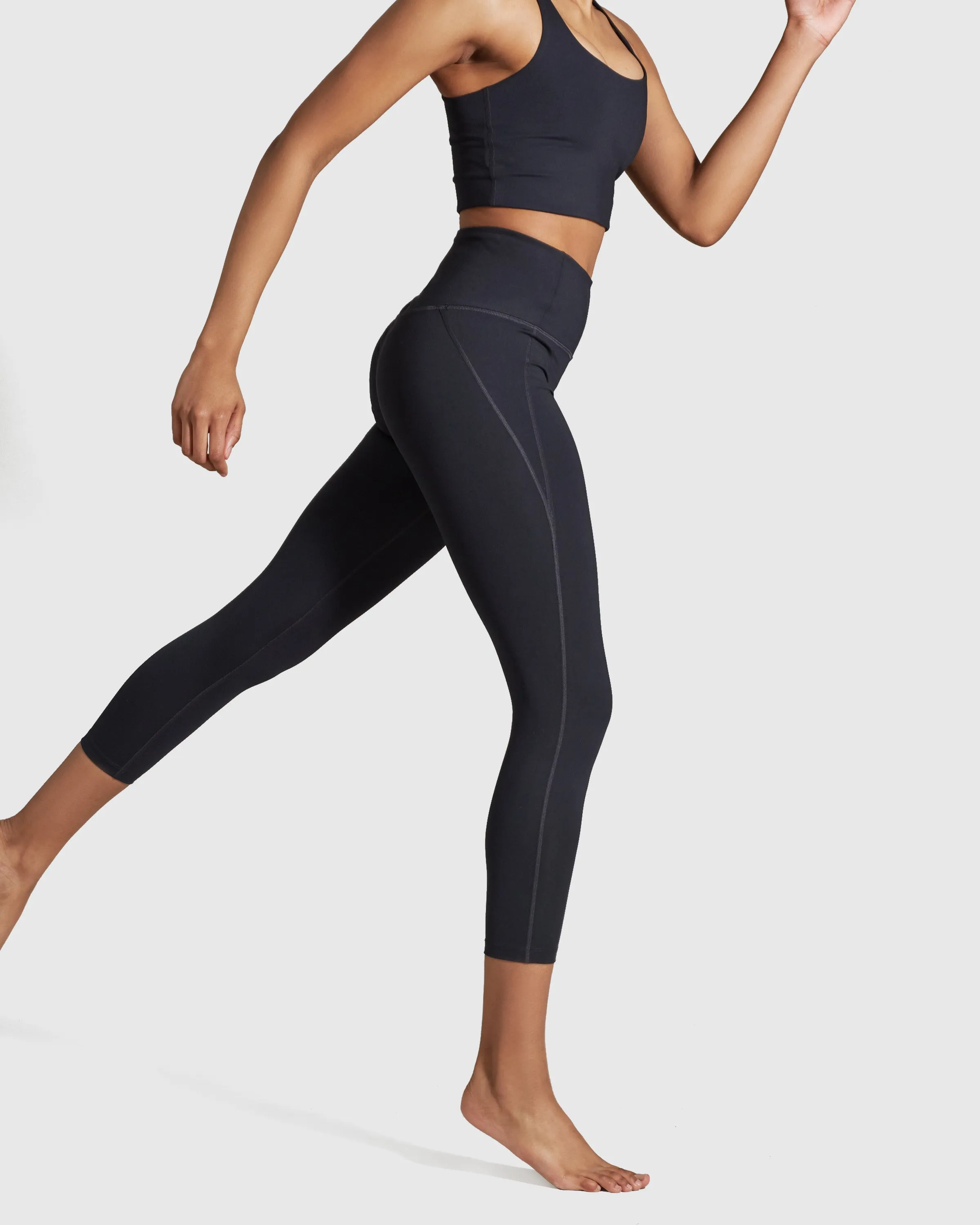 Compressive High-Rise Legging - 23.75 - Shadow