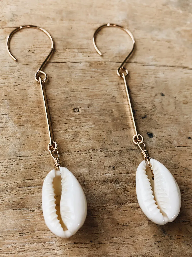 Cowrie Shell Earrings