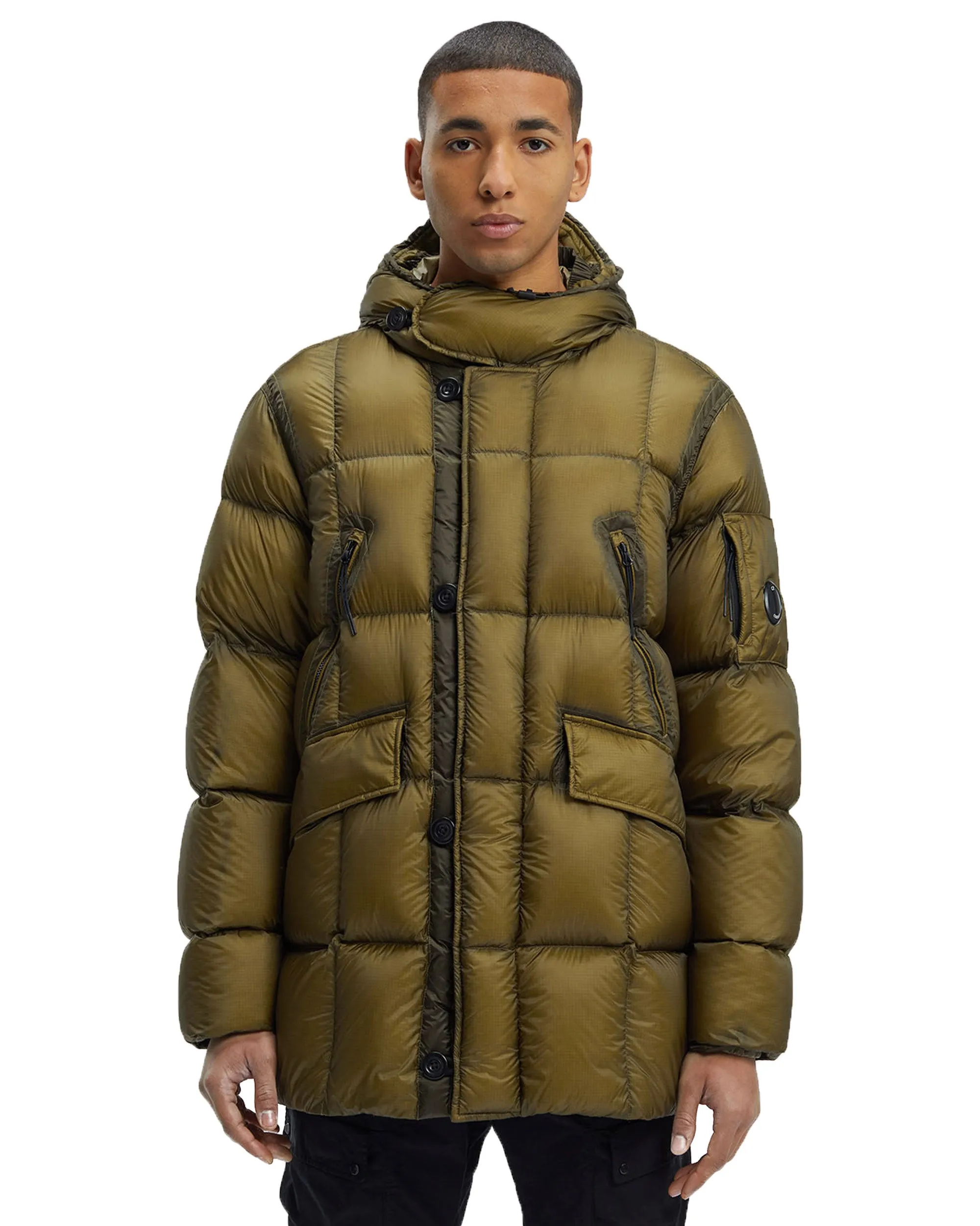 CP Company D.D. Shell Down Parka Butternut