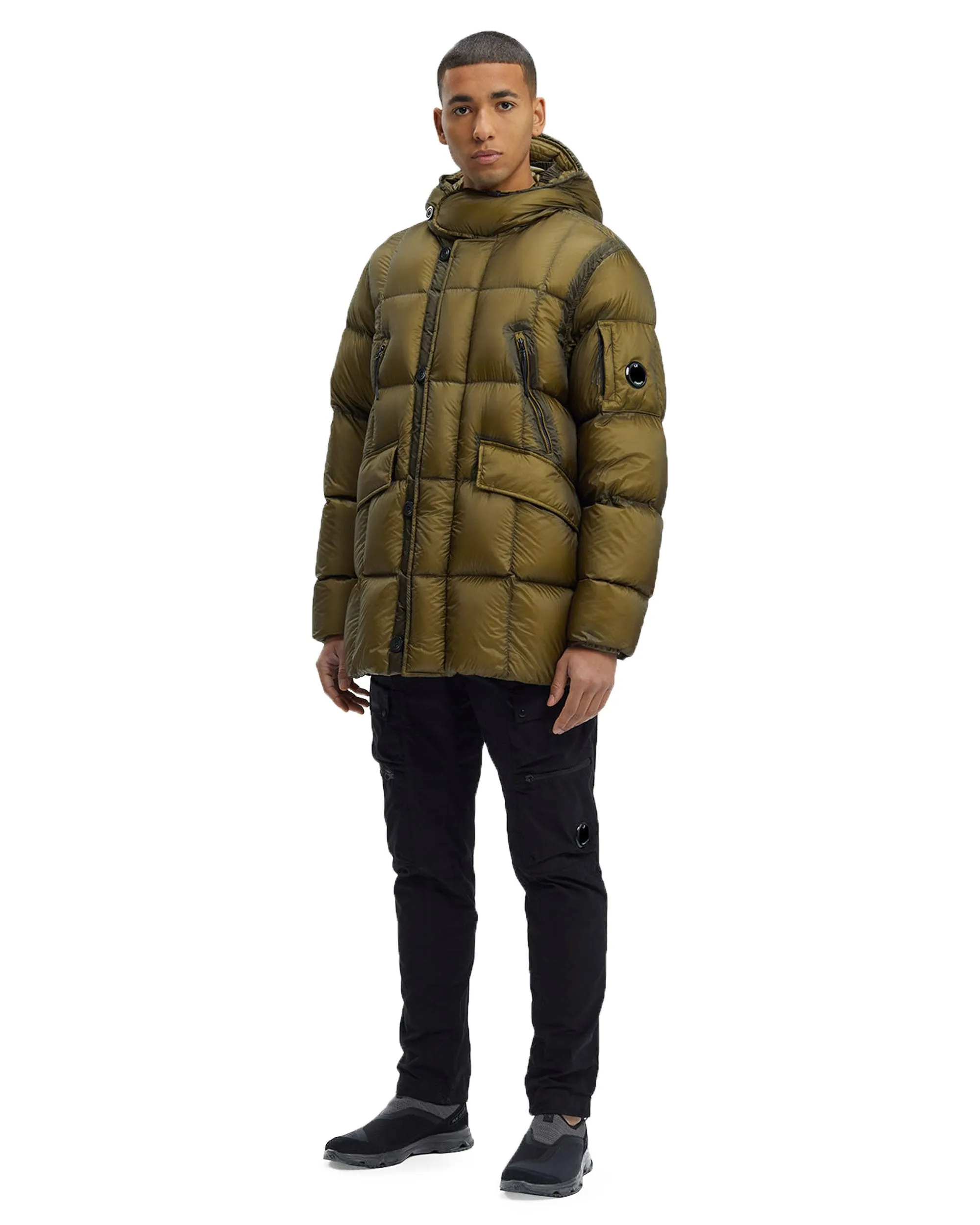 CP Company D.D. Shell Down Parka Butternut