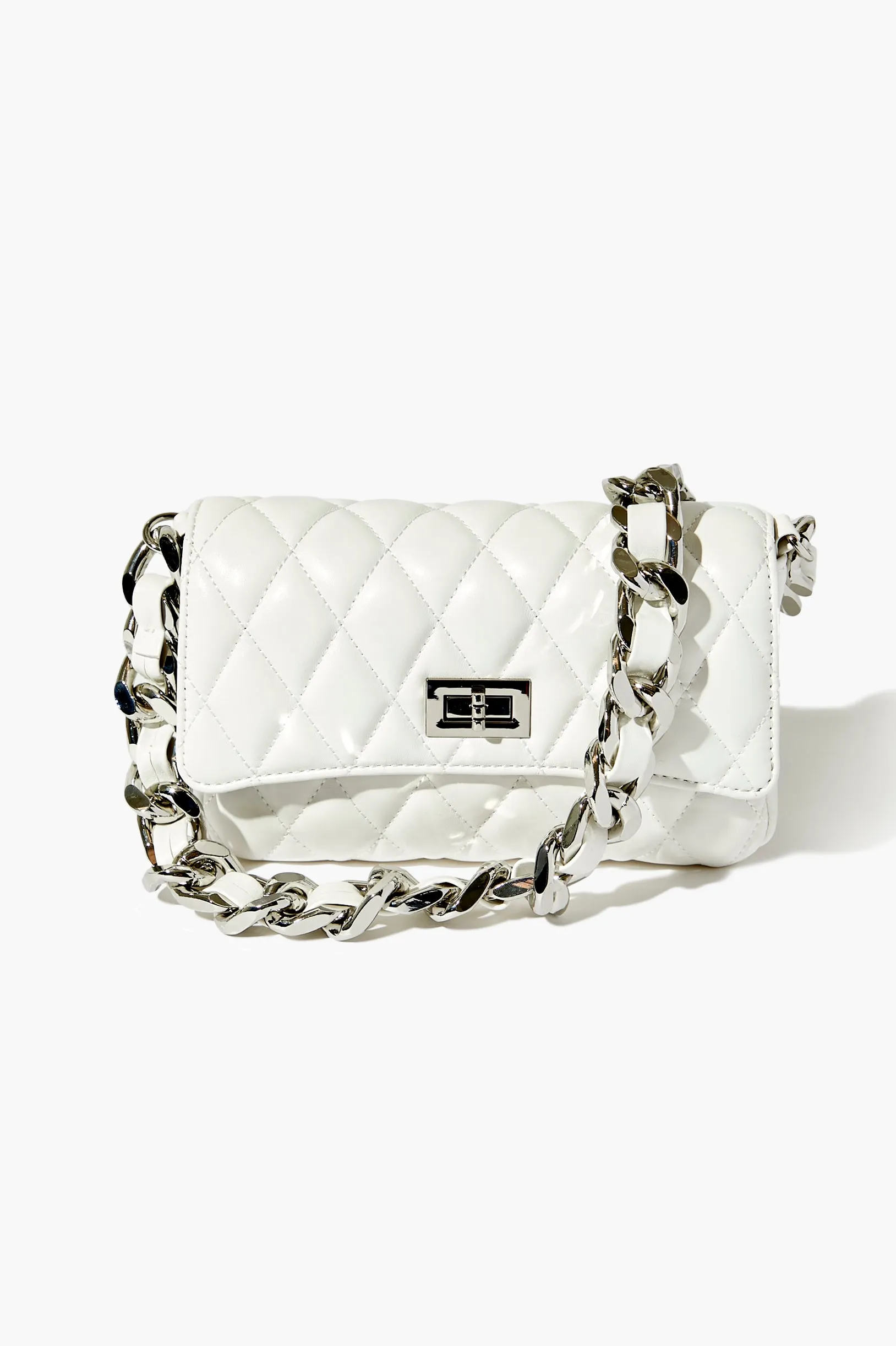 Diamond Quilted Crossbody Bag