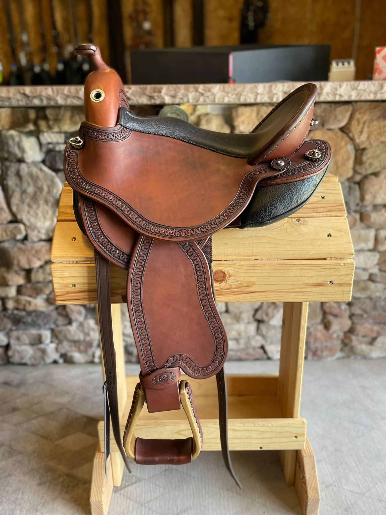 DP Saddlery Quantum Short & Light Western 5964