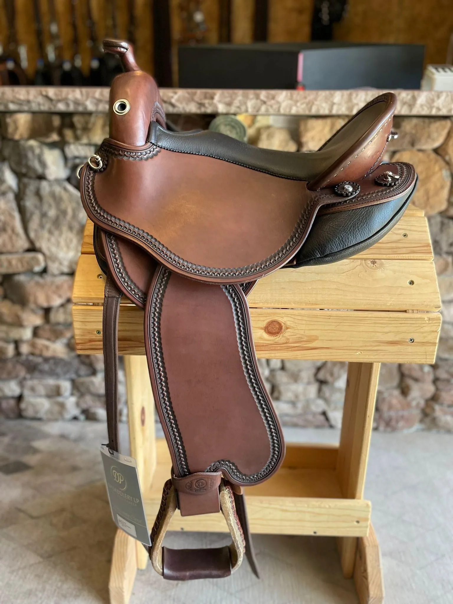 DP Saddlery Quantum Short & Light Western 6091