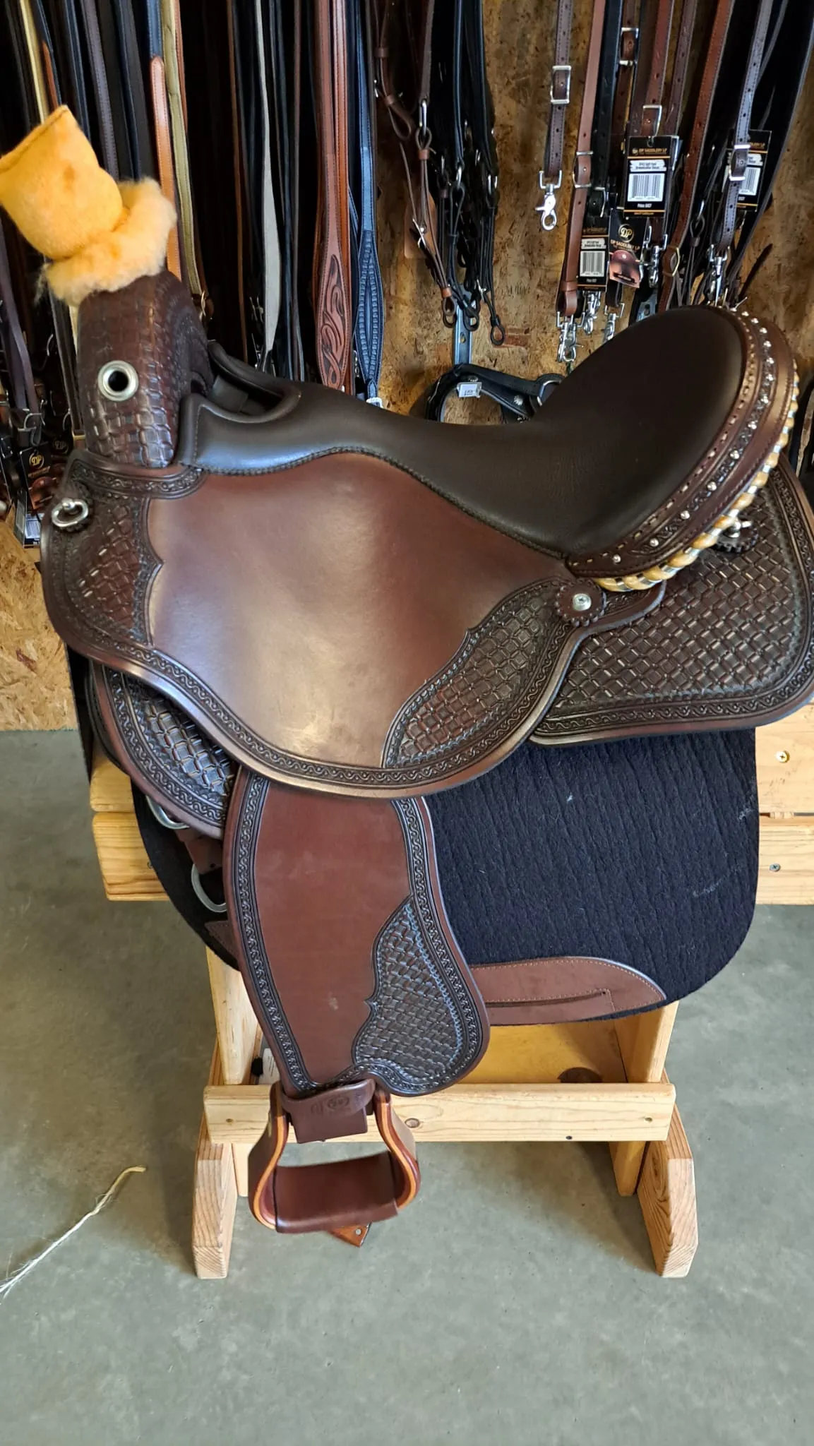 DP Saddlery Quantum Short & Light Western 7595(WD)