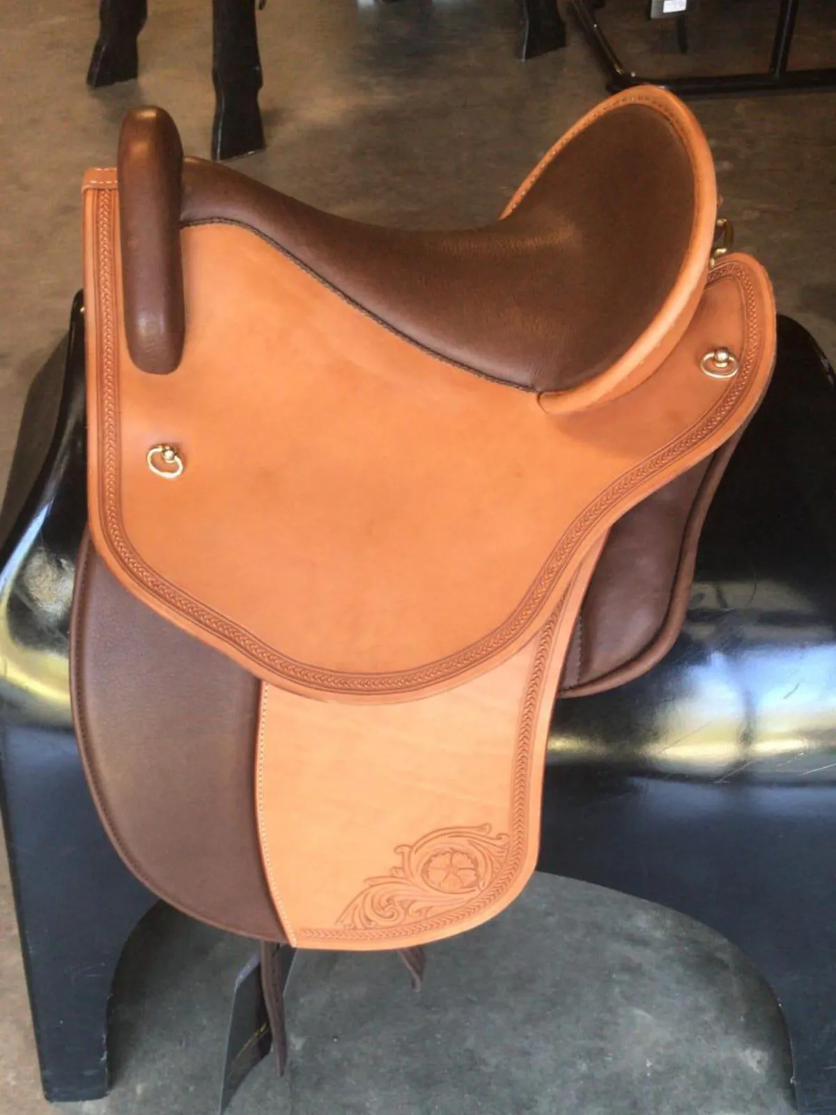 DP Saddlery Quantum with Dressage Flap 4600 all