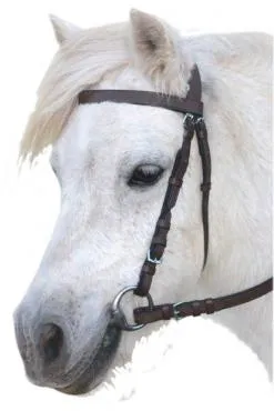 Eureka Shetland Plain Snaffle Bridle