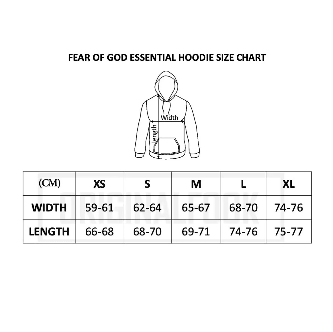 FEAR OF GOD Essentials Felt Logo Hoodie Light Oatmeal