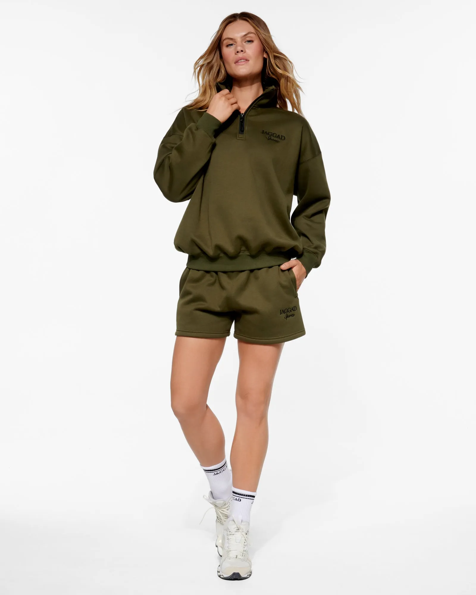 FREMONT SWEAT SHORTS OLIVE