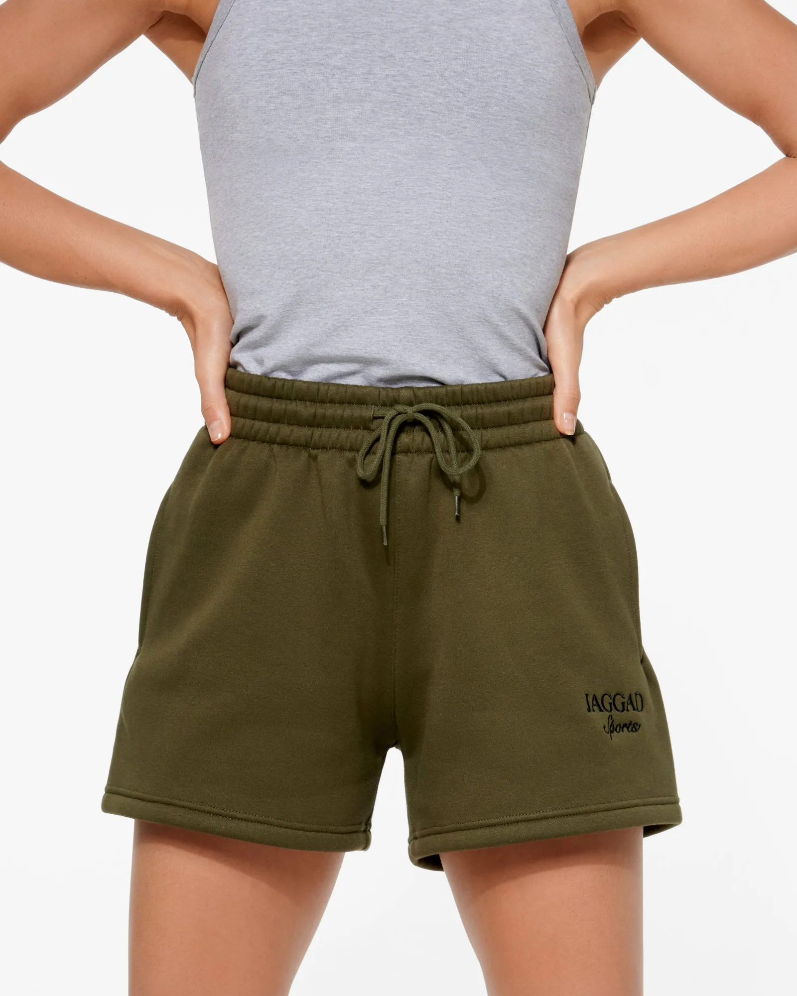 FREMONT SWEAT SHORTS OLIVE