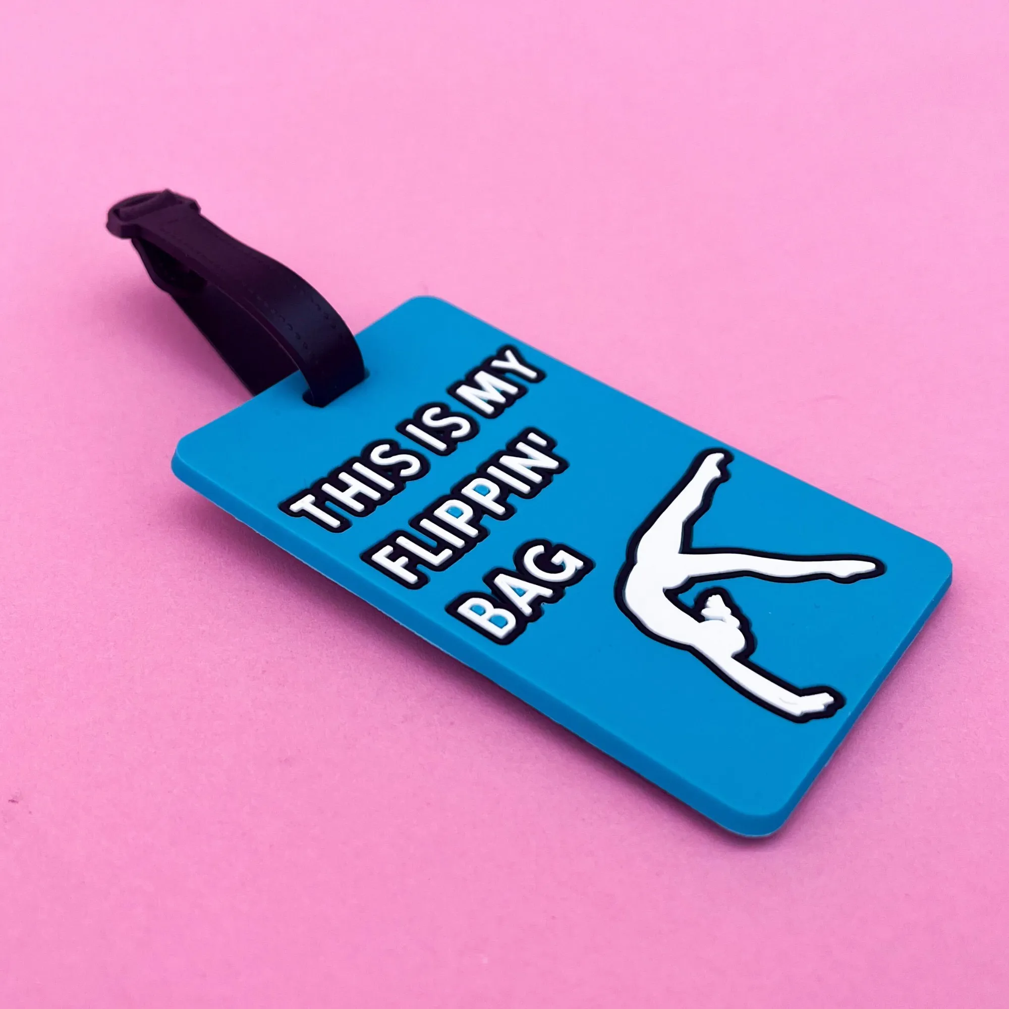 Gymnastics Bag Tag - This is My Flippin Bag