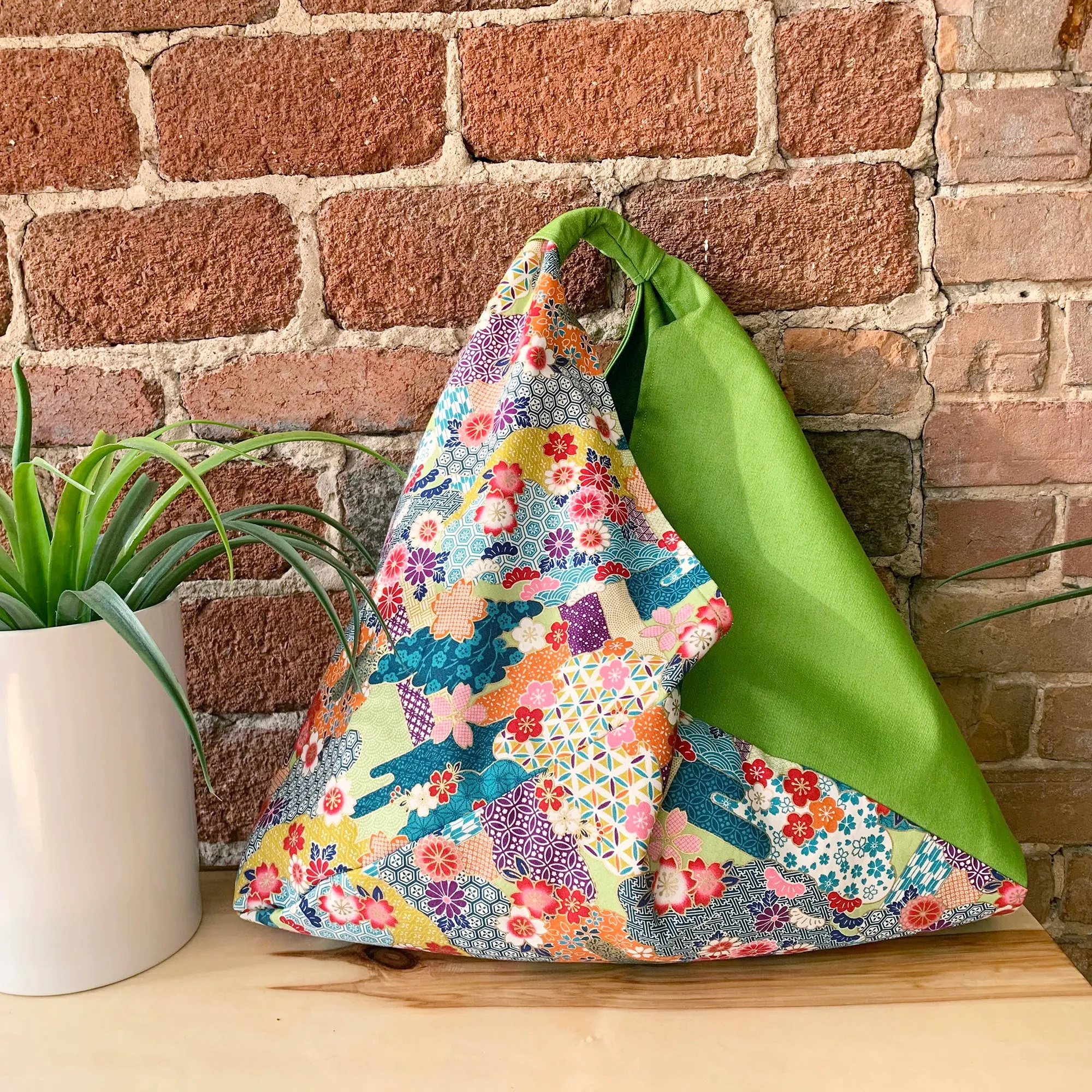 *Handmade* Origami bag | Market bag | Kikkou x Sakura