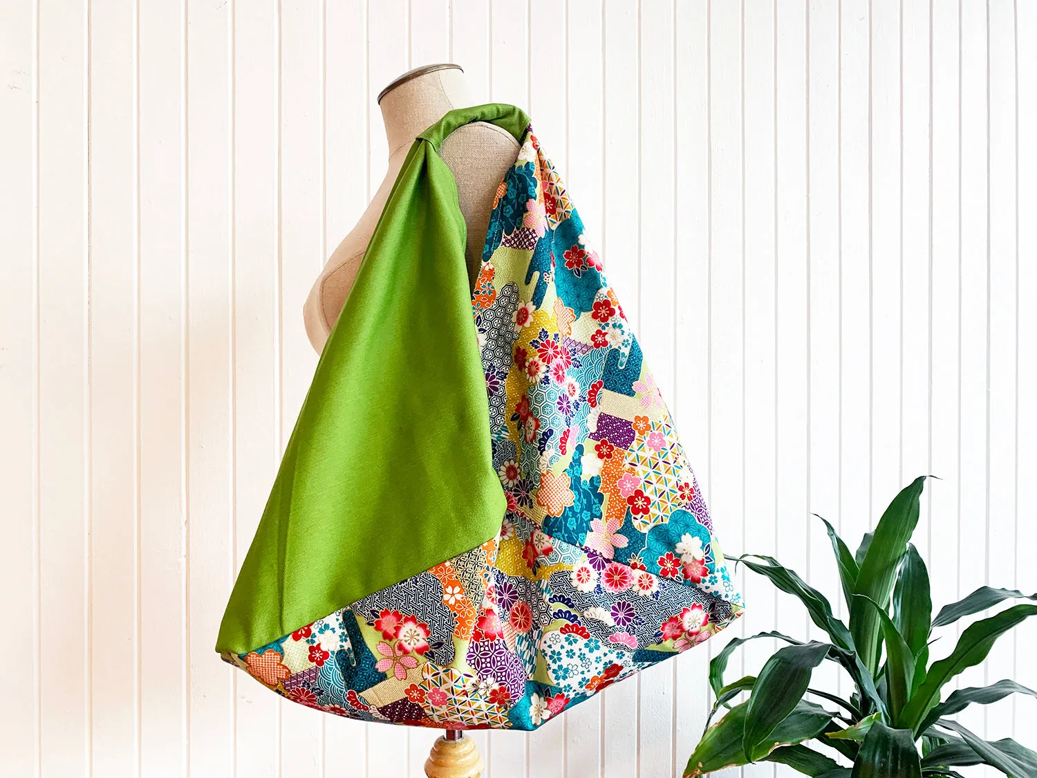 *Handmade* Origami bag | Market bag | Kikkou x Sakura