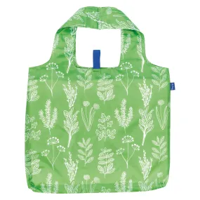 Herbs Green Blu Bag Reusable Shopping Bag - Machine Washable