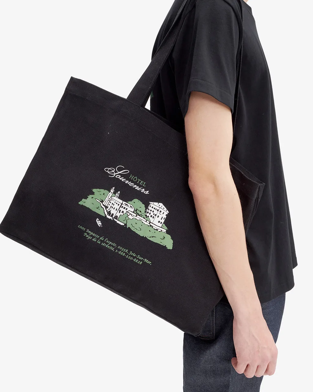 Hotel JJJJound Tote Bag Black