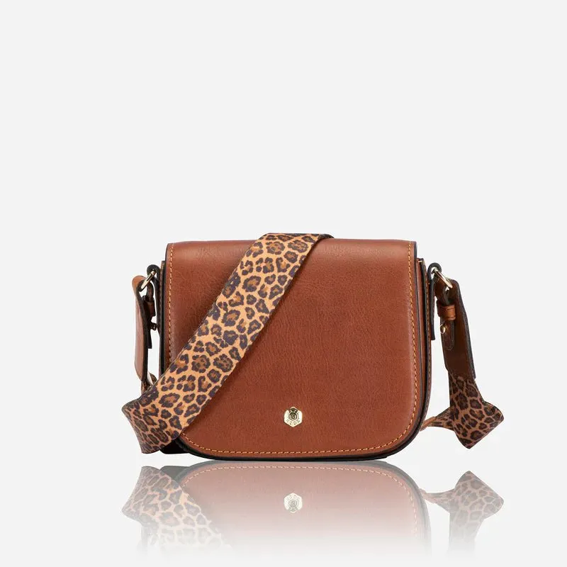 Jekyll and Hide Paris Saddle Bag | Tan