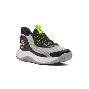 Kid's Grade School Curry 3Z7 Gray/Black/Yellow