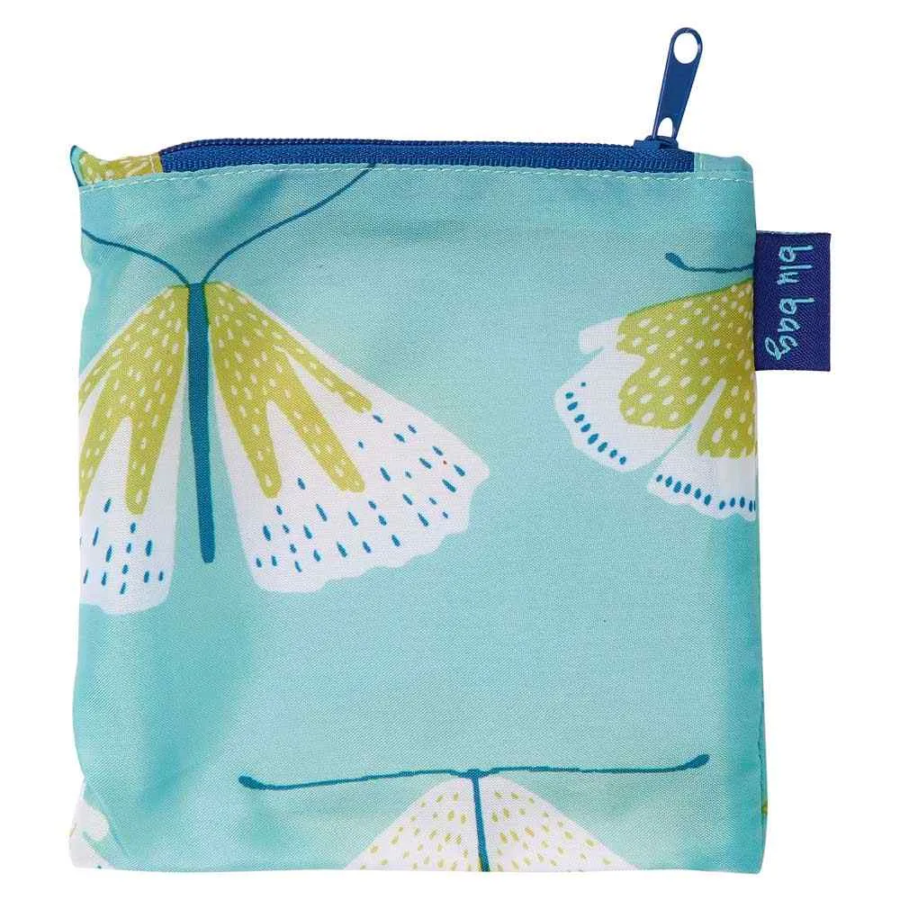 Moths blu Bag Reusable Shopping Bag-Machine washable