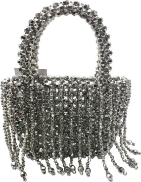 Nasty Gal Metallic Premium Beaded Tassel Grab Bag One Size