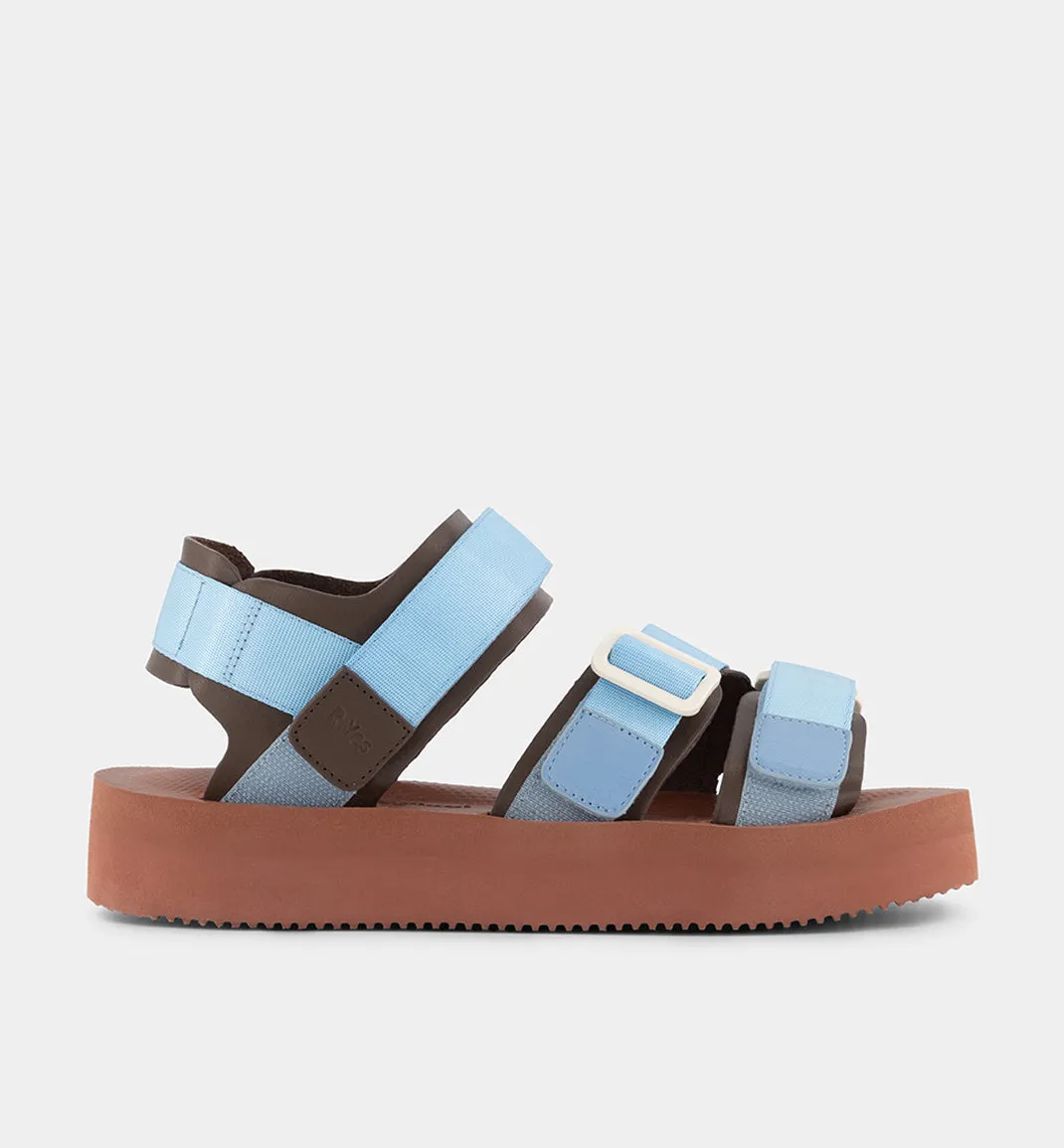 Neptune 2.0 Athletic Sandal l Cornflower and Chocolate