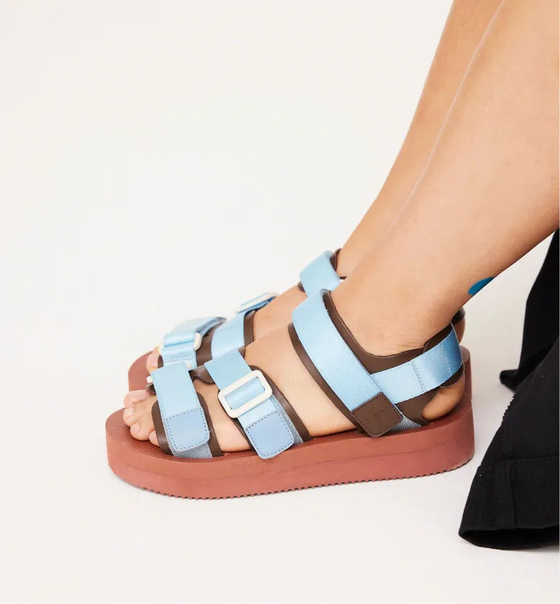 Neptune 2.0 Athletic Sandal l Cornflower and Chocolate