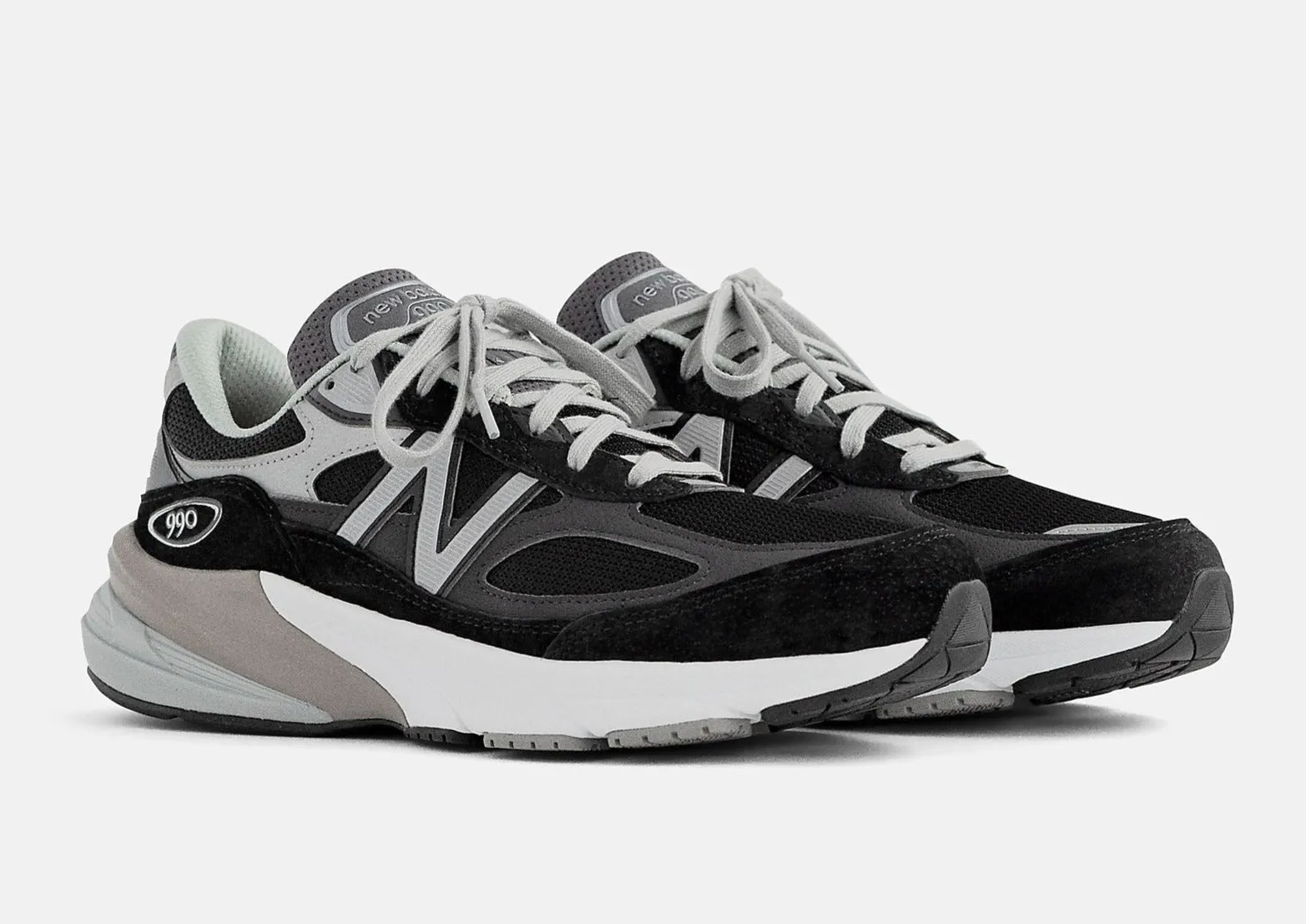 New Balance 990v6 MiUSA Black Grey White