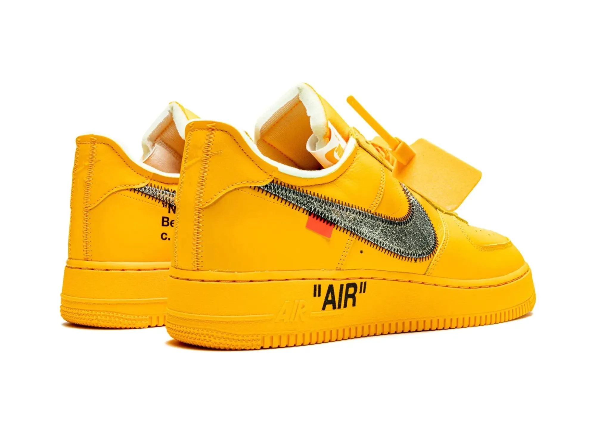 Nike Air Force 1 Low X Off-White "ICA University Gold"