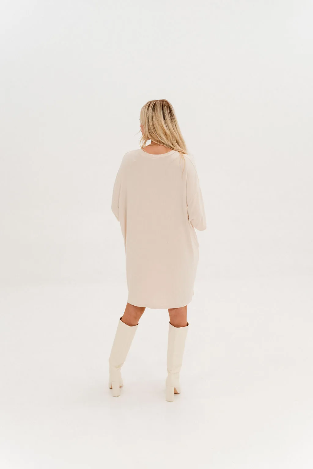 Out Of Pocket Dress Oatmeal