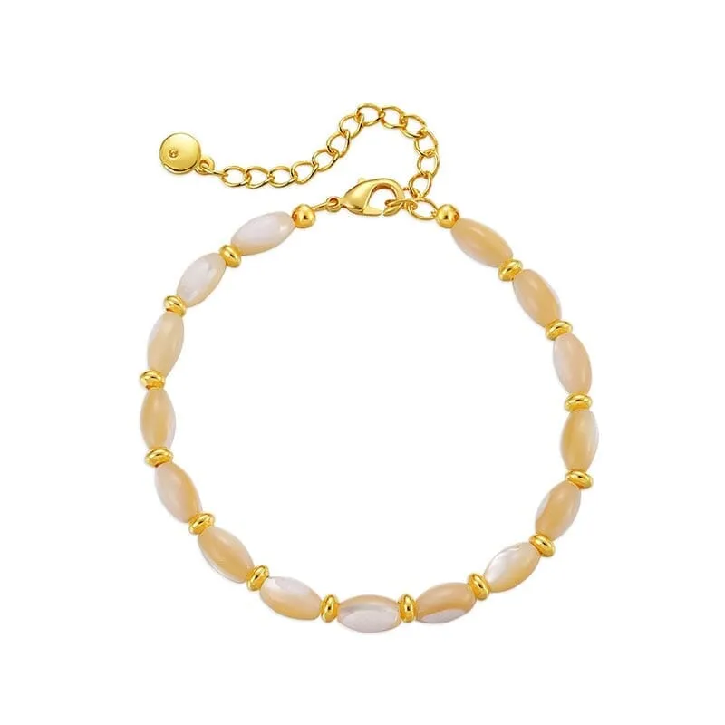 Pretty Natural Shell Beads Bracelet