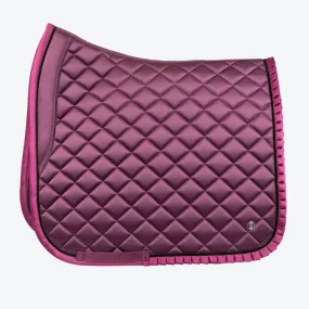 PS of Sweden Wine Diamond Ruffle Dressage Saddle Pad