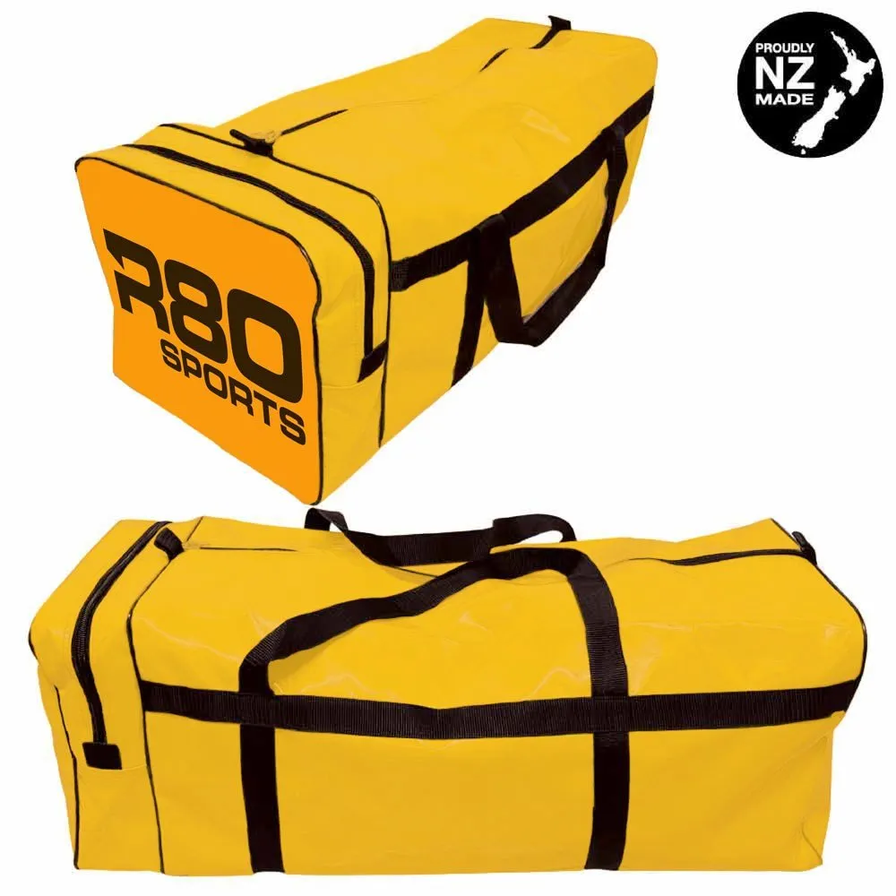 R80 Club Kit Colours Gear Bag Yellow with End Pocket