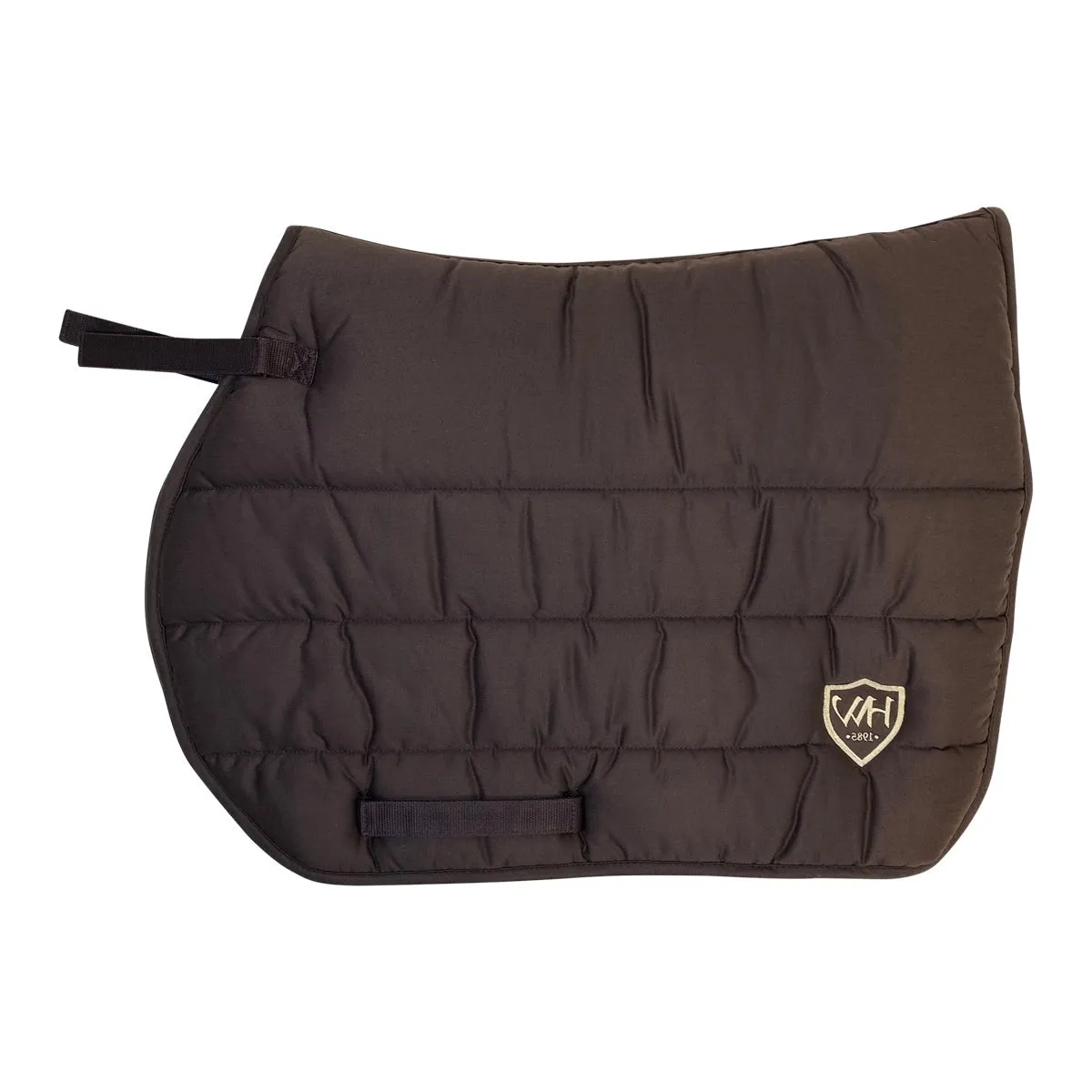 Rambo Saddle Pad With Vari-Layer in Brown - Pony/Cob